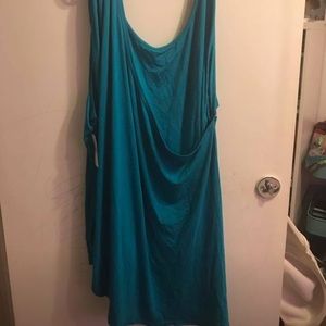 Lane Bryant turquoise tank top